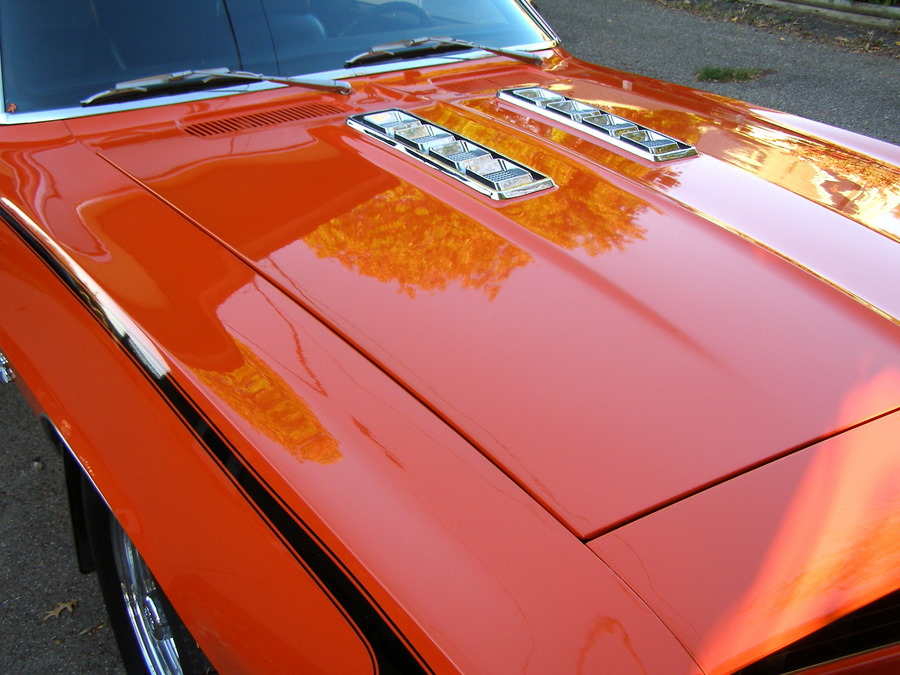 69 camaro clearance ss hood